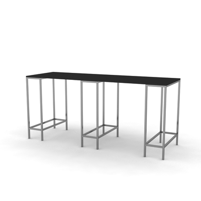 ../frankl24shop/New York Steel Stehtisch 240 x 80 x 107,5 V1 schwarz
